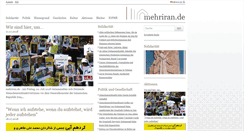 Desktop Screenshot of mehriran.de